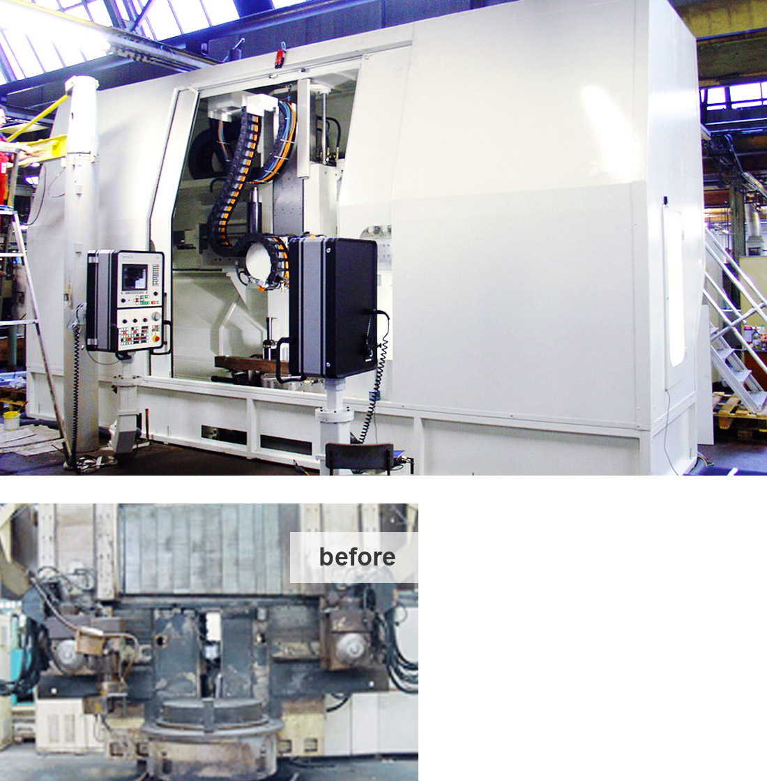 EDM Technik, Modernization Vertical Grinding Machine